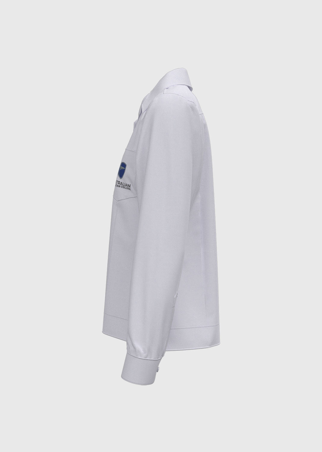 Blouse L/S White P-12