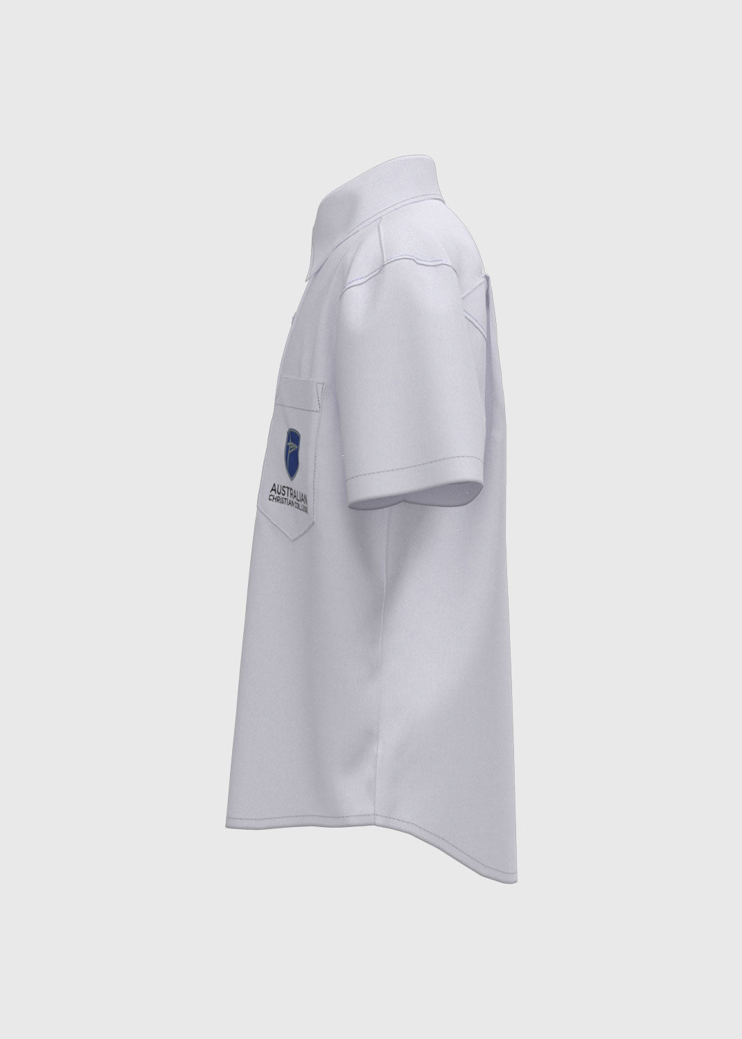 Shirt S/S White 7-12