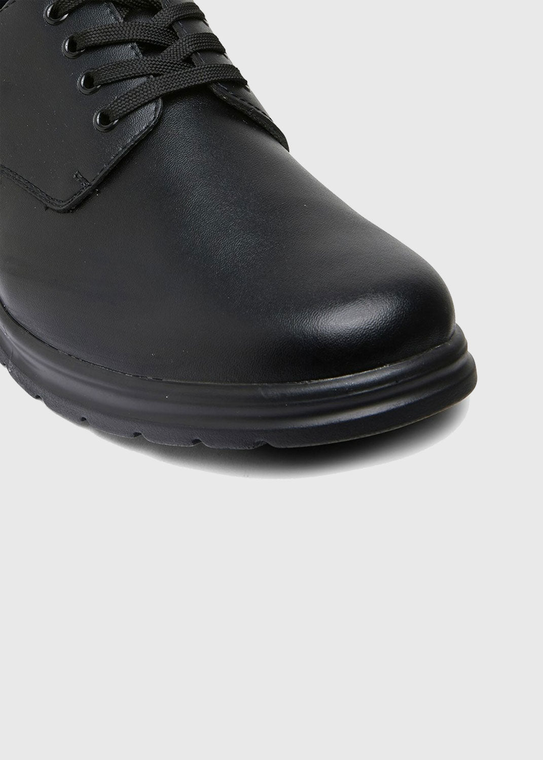Grosby Educate Junior 2 School Shoe - Black