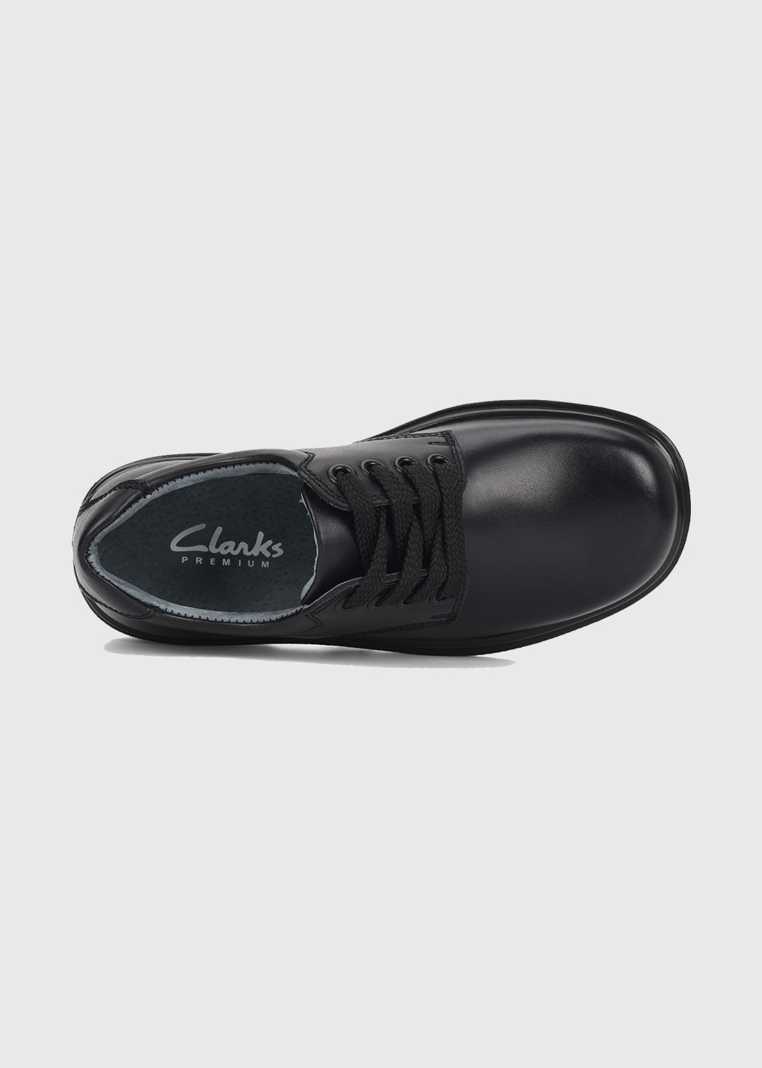 Harrison Daytona Senior School Shoe - Black