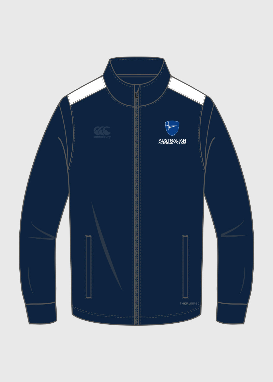 Staff Midlayer Thermal Full Zip - Mens