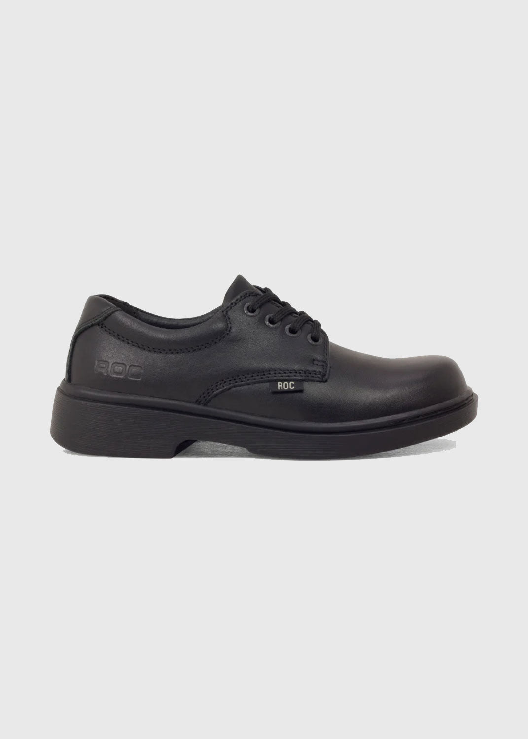 ROC Strobe Kids School Shoe - Black