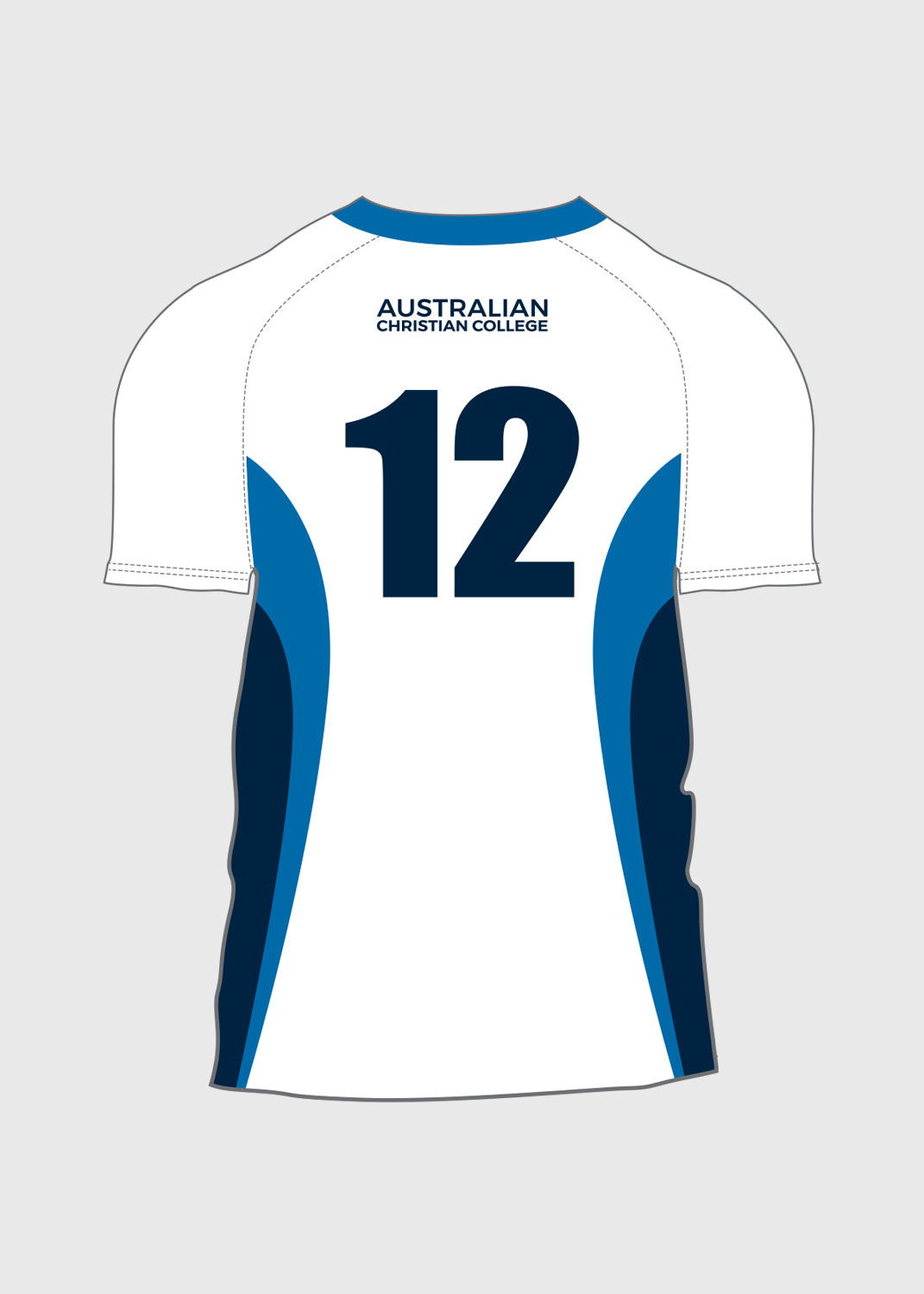 Male Numbered Reversible Multi-Sports Tee