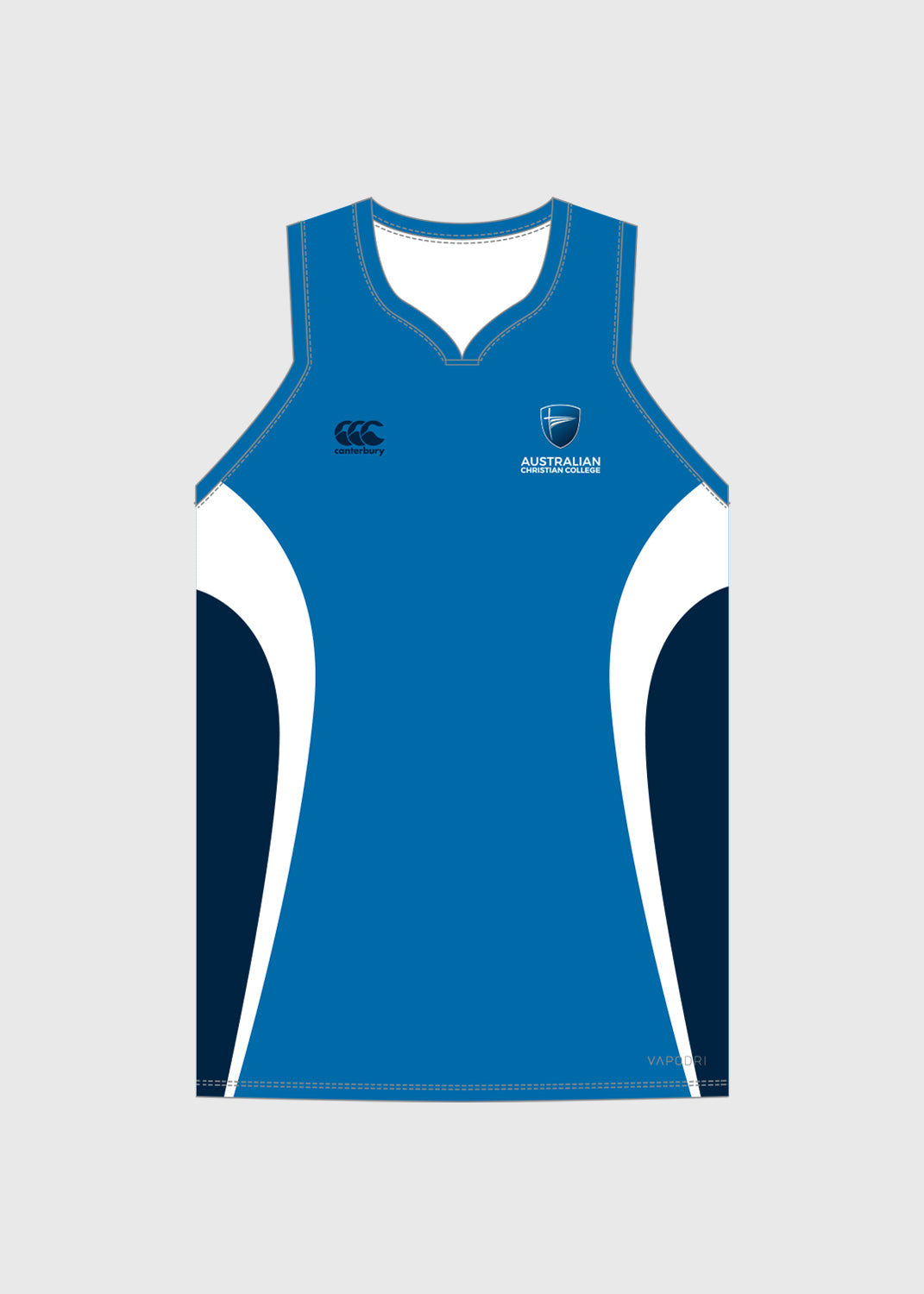 Male Basketball Singlet - Royal