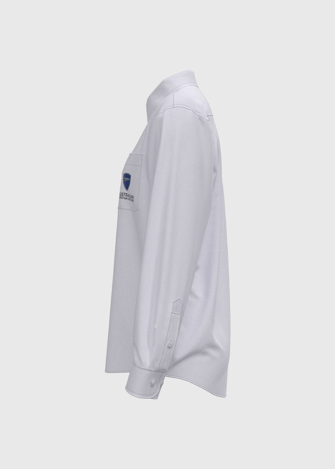 Shirt L/S White 7-12