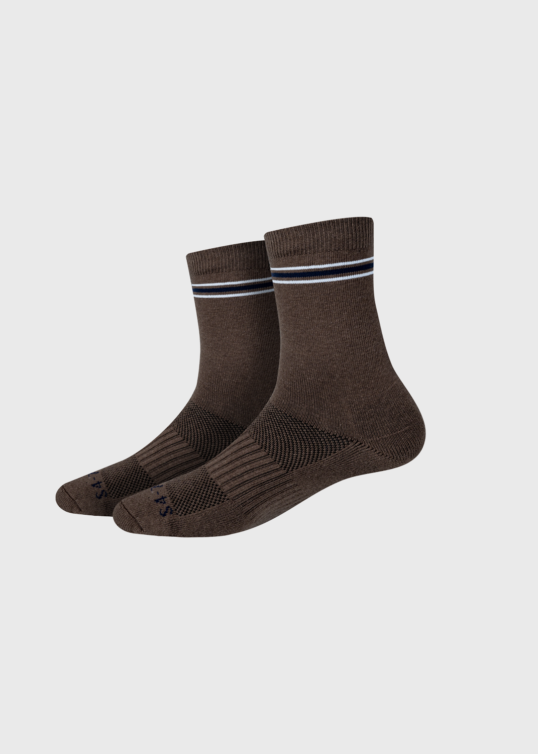 Crew Sock Boys -Taupe P-12
